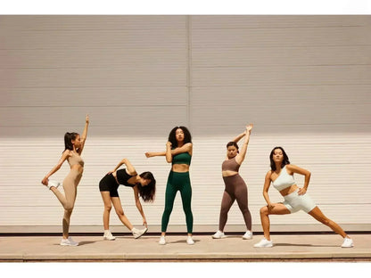 2PCS Women's Yoga Set – Bra & High Waist Shorts