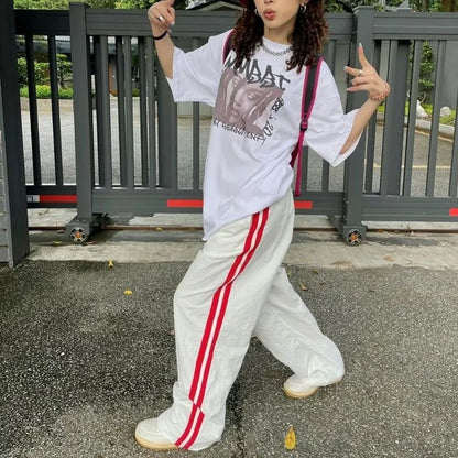 Kpop Harajuku Baggy Cargo Pants – Women Streetwear