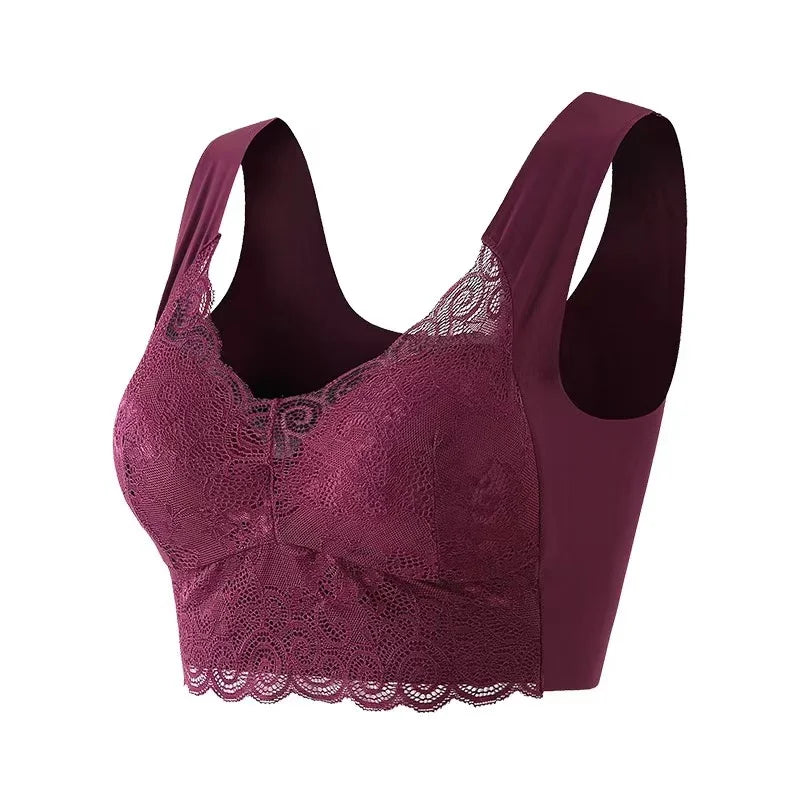 Seamless push-up bra, anti-sagging, no steel ring