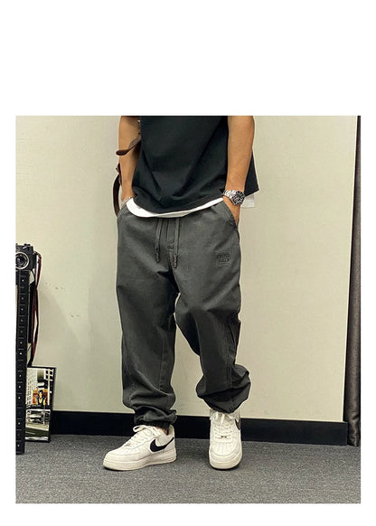 Men’s Oversize Cargo Pants Streetwear Joggers