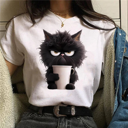 Funny Cat Women’s Summer Tee