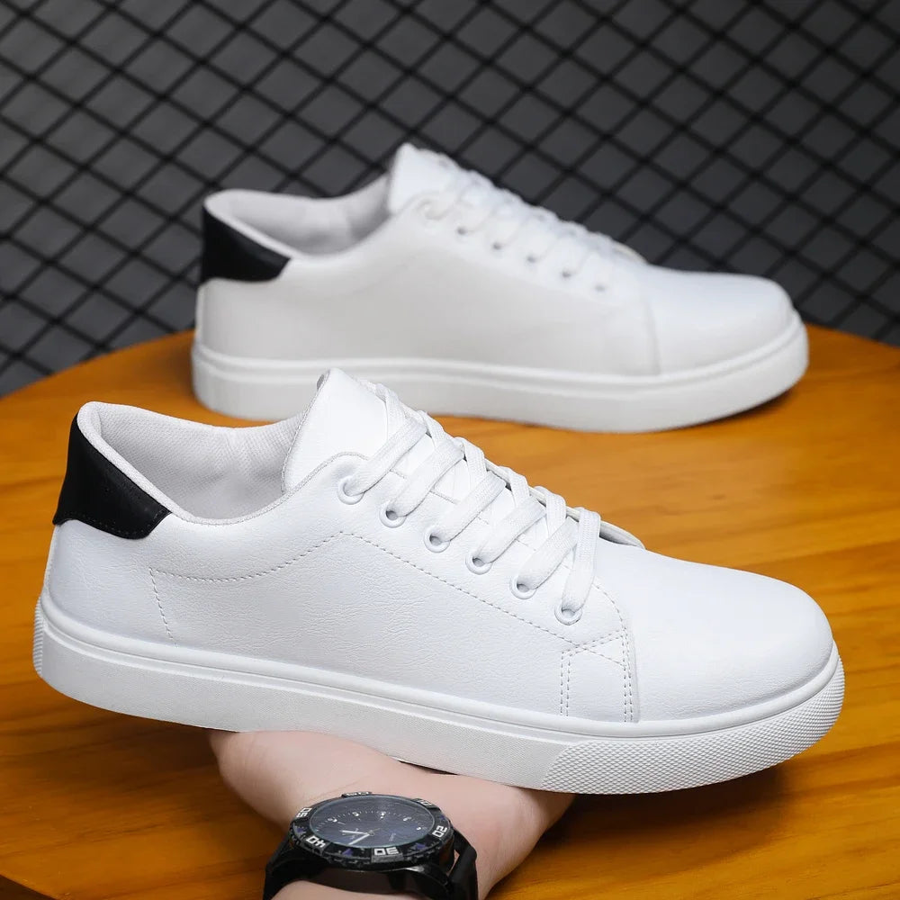 Classic British Leather Loafers Men Trendy Spring Shoes