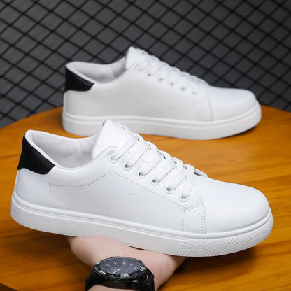 Classic British Leather Loafers Men Trendy Spring Shoes