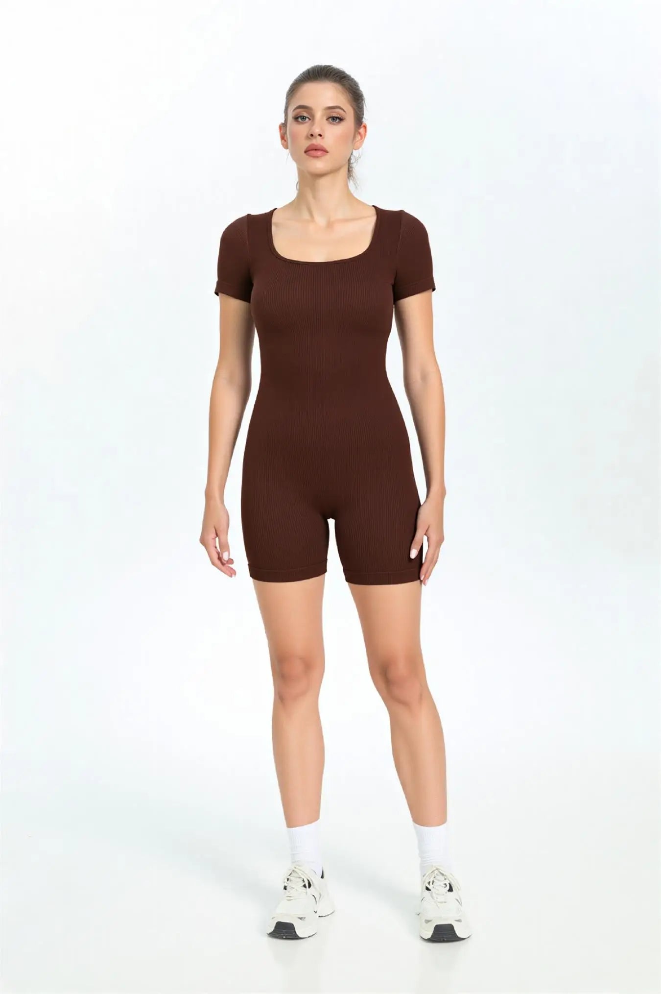 Women's Seamless Body-Shaping Jumpsuit – Yoga & Fitness