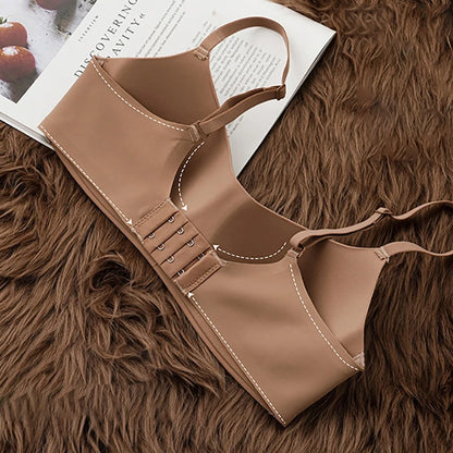 Seamless push-up bra – soft, breathable, wireless comfort