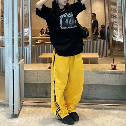 Kpop Harajuku Baggy Cargo Pants – Women Streetwear