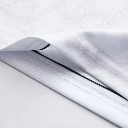 Men's summer casual print T-shirt breathable quick-dry