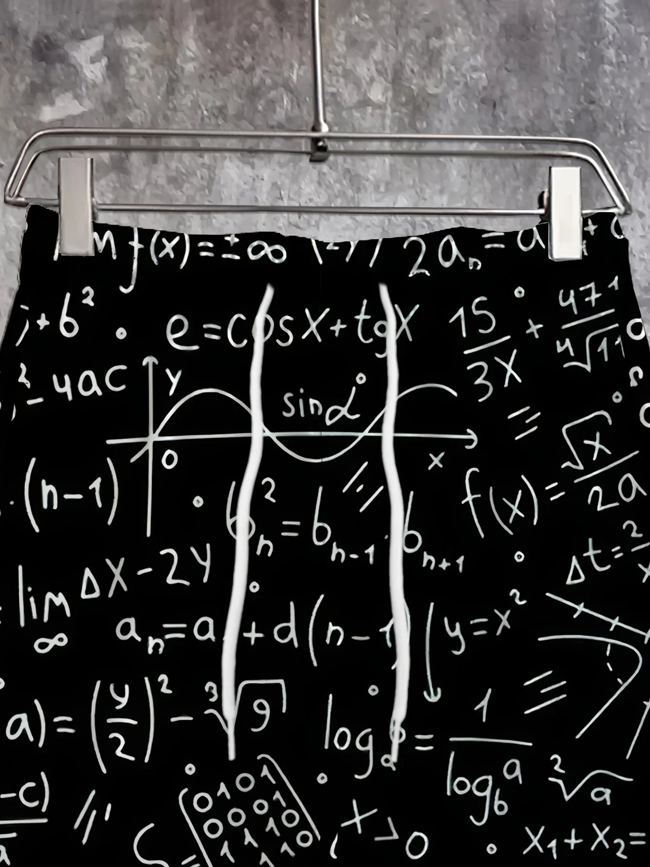 Men's Autumn 2025 Street Trousers – Soft 3D Graffiti