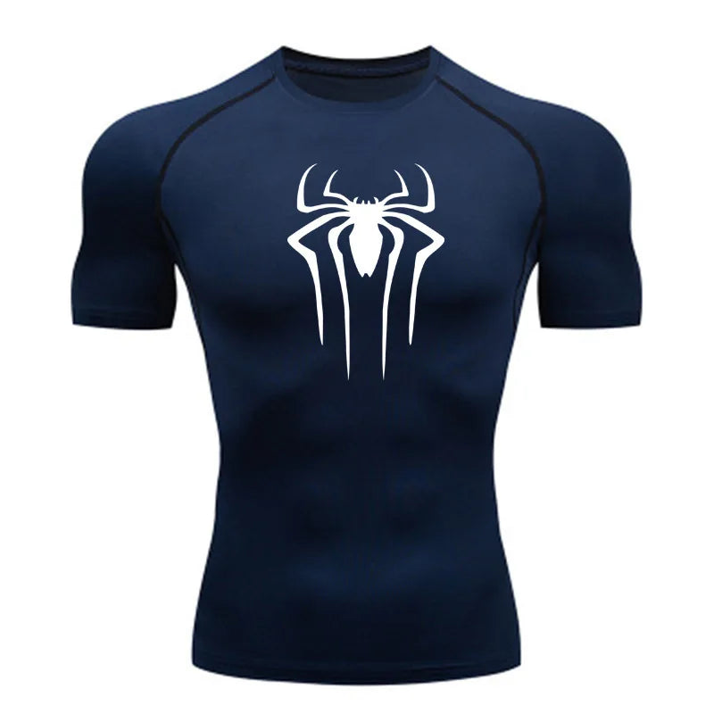 Men’s Compression Gym T-Shirt – Quick Dry Sport Tee
