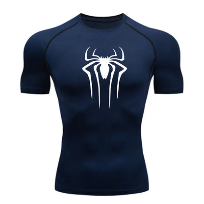 Men’s Compression Gym T-Shirt – Quick Dry Sport Tee