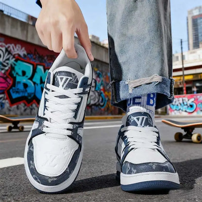 Luxury 2025 LV sneakers, unisex casual fashion shoes