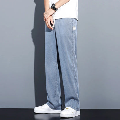 Men's Spring/Summer Soft Lyocell Loose Jeans