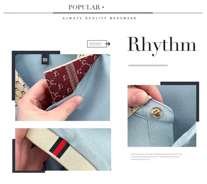 Luxury B letter polo shirt men summer fashion