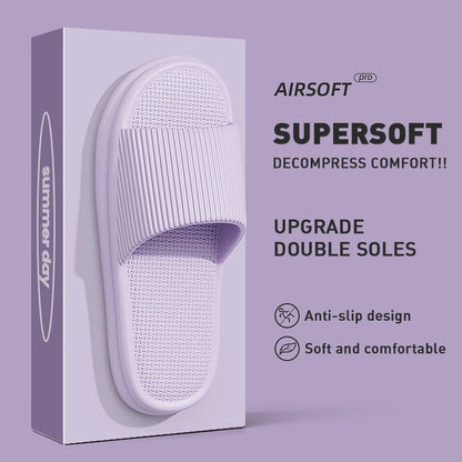 Unisex summer EVA slippers, non-slip, lightweight, comfy