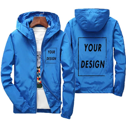 Men's Waterproof Autumn Jacket Windbreaker Casual Outdoor Warm