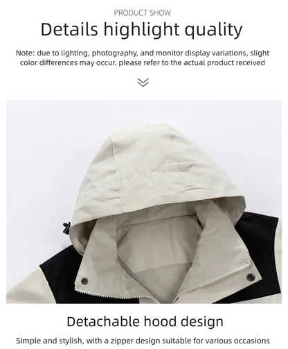 Outdoor, Jacket Men, Women Windproof Waterproof Hiking Autumn