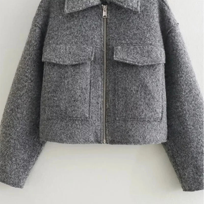 Women’s Tweed Cropped Jacket