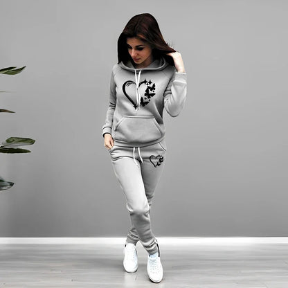 Women's Butterfly Jogger Set – Hoodie & Sweatpants 2025