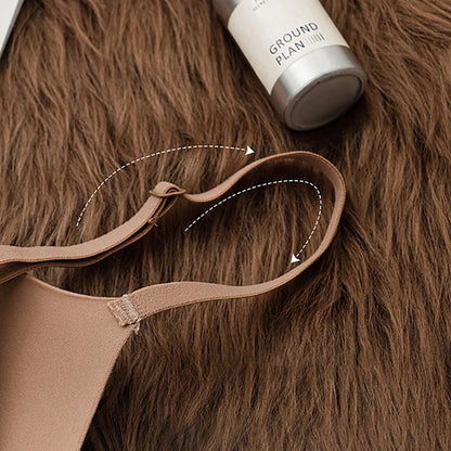 Seamless push-up bra – soft, breathable, wireless comfort