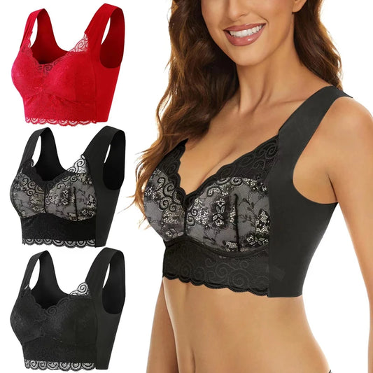 Seamless push-up bra, anti-sagging, no steel ring