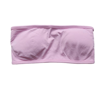 Seamless push-up sports bra, yoga gym crop top