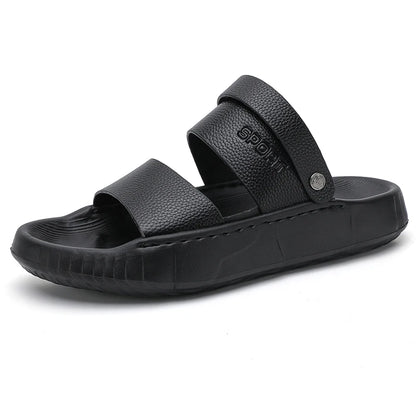 Men's casual summer sandals soft sole beach shoes