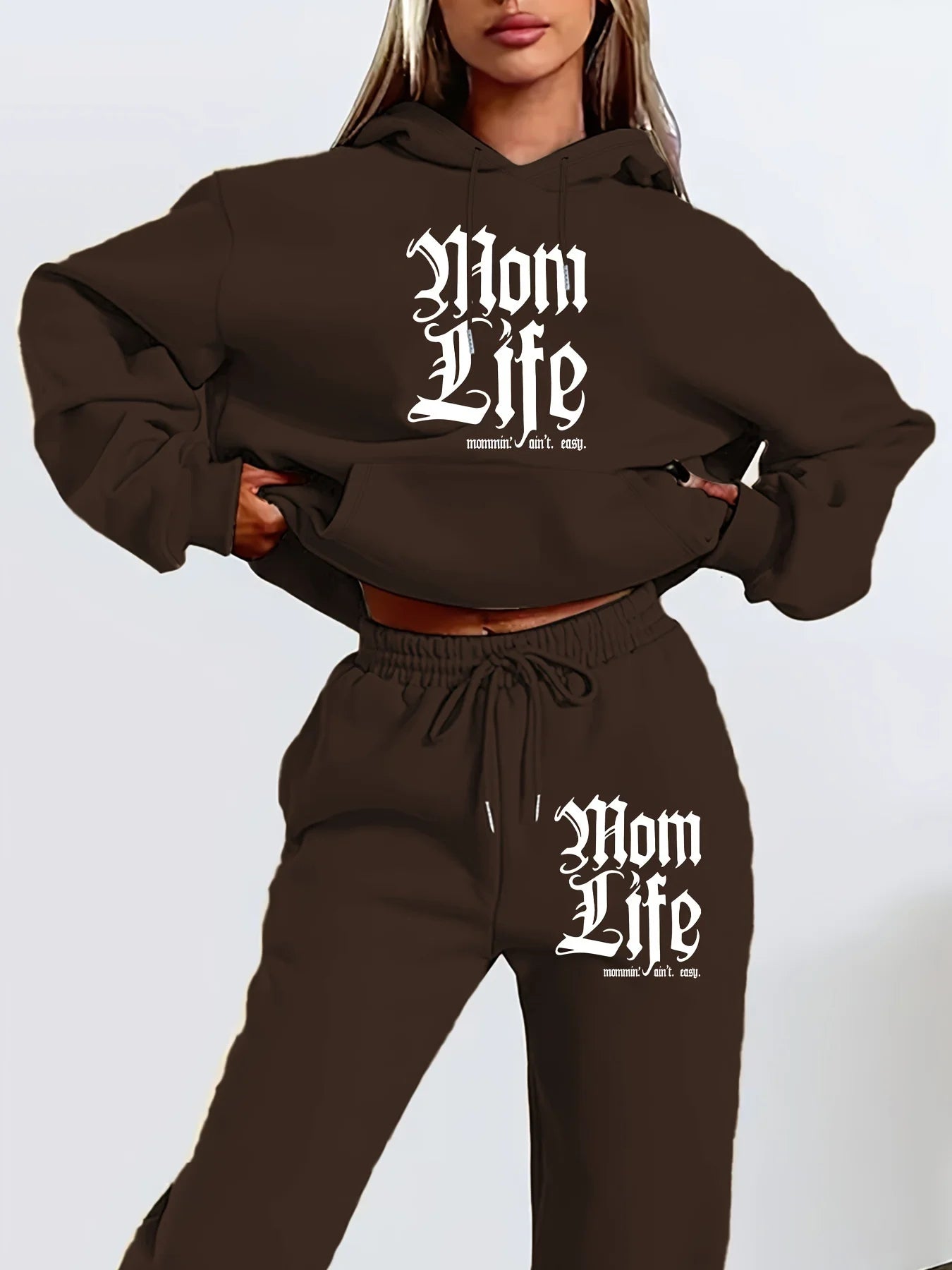 Women's Winter Hoodie & Sweatpants Set
