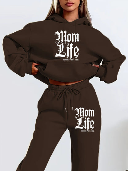 Women's Winter Hoodie & Sweatpants Set