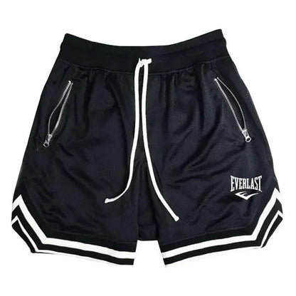 EVERLAST Men's Basketball Mesh Shorts Summer Casual