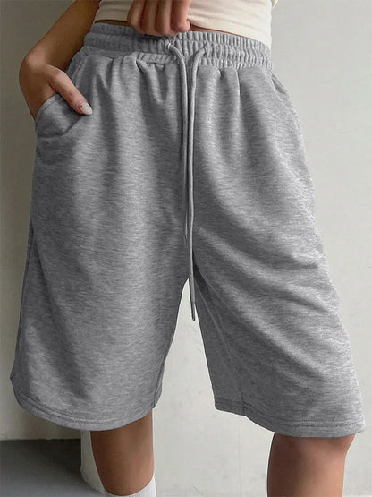 Women's summer lace-up shorts – casual & versatile