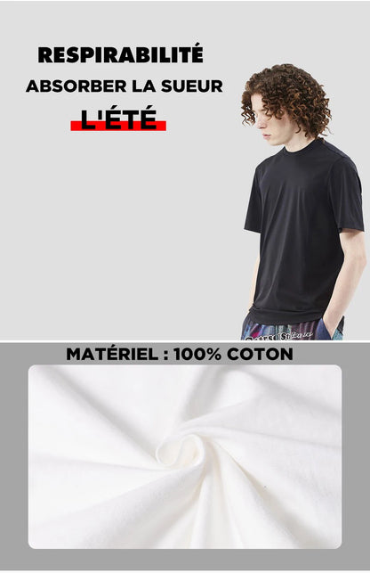 Vintage USA Flag Hip Hop Summer Cotton T-Shirt