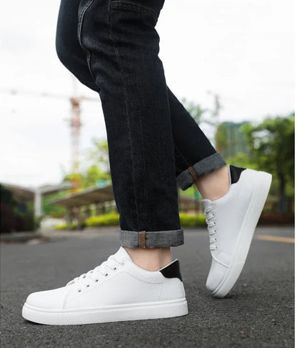 Classic British Leather Loafers Men Trendy Spring Shoes