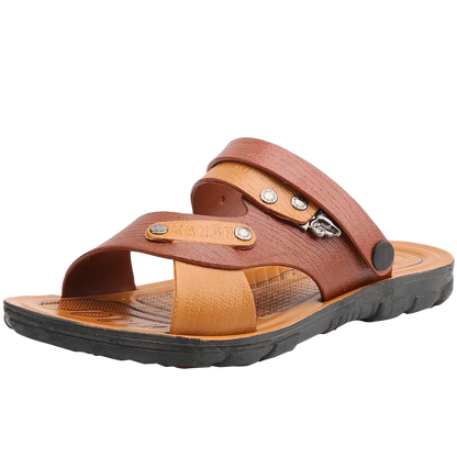Leather Sandals Outdoor Beach Summer Anti-Slip Breathable Casual Comfort