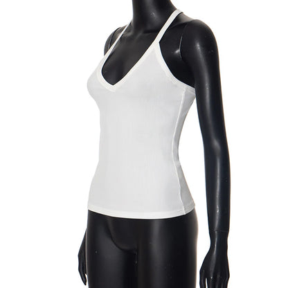 Women’s V-Neck Ribbed Tank Top – Spring/Summer 2025
