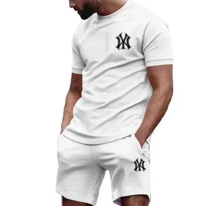 Men's Summer Sports Set – T-Shirt & Shorts 2025