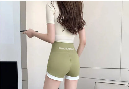 Women's Summer High Waisted Safety Shorts – Thin Shark Pants
