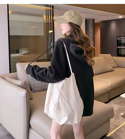 Women Embroidered Zip-Up Hoodie Casual Loose Streetwear Sweatshirt