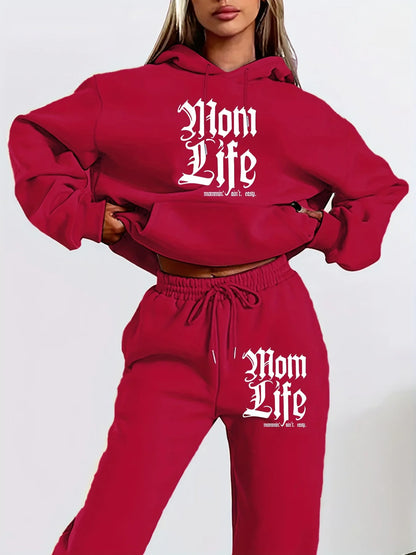 Women's Winter Hoodie & Sweatpants Set