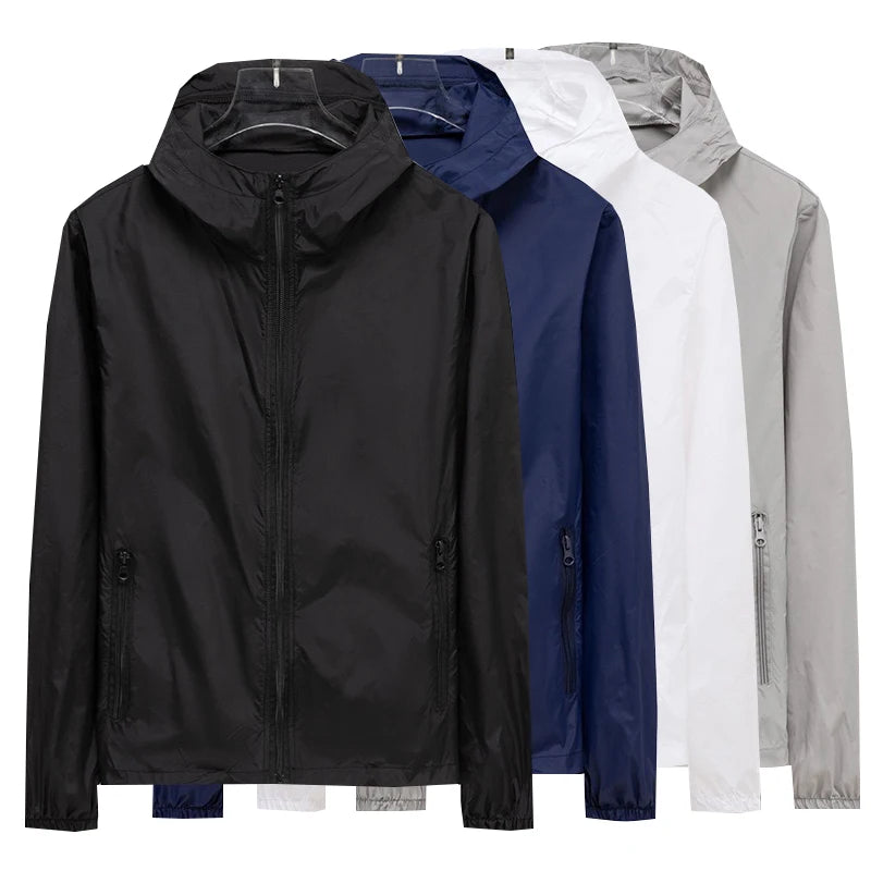 Ice Silk Hiking Jacket Quick-Dry, Sun Protection, Outdoor Camping & Fishing Coat