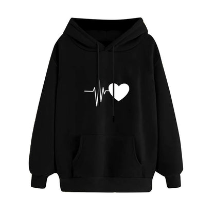 Casual Fun Print Women's Hoodie