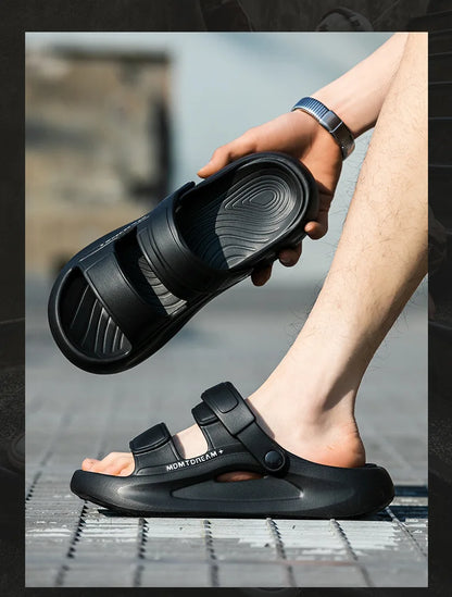Men Sandals, Fashion, Sports, Comfortable, Soft, Beach, Street, EVA