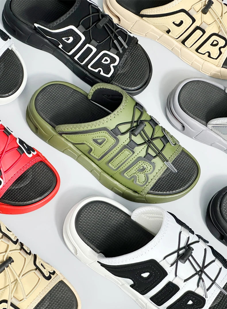 Men's Summer Sandals Beach Flip-Flops Breathable Outdoor Shoes