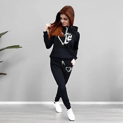 Women's Butterfly Jogger Set – Hoodie & Sweatpants 2025