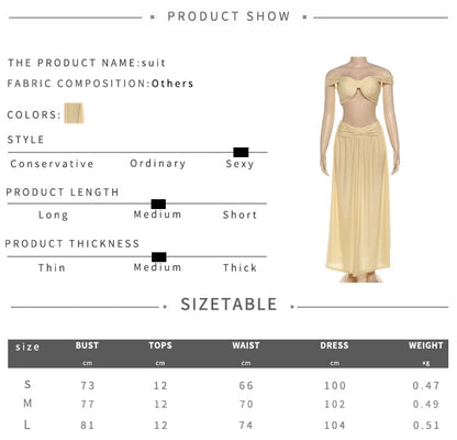 Weird Puss Patchwork 2-Piece Set – Backless Crop Top & Skirt