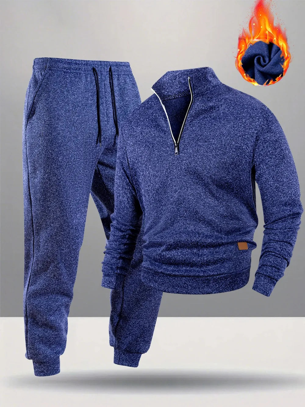 Men's Casual Tracksuit 2-Piece – Pullover & Pants 2025