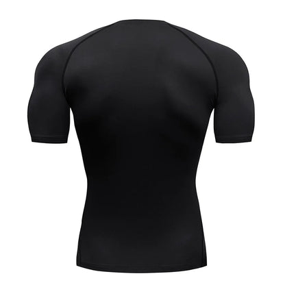 Men’s Compression Gym T-Shirt – Quick Dry Sport Tee