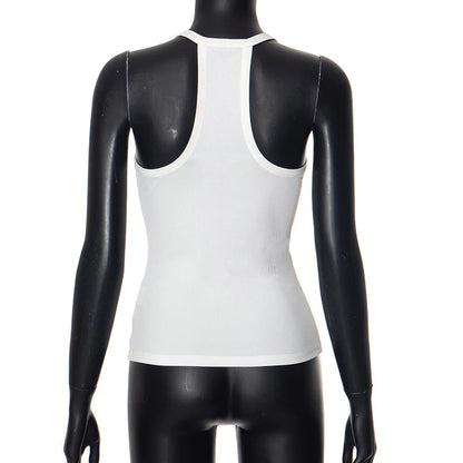 Women’s V-Neck Ribbed Tank Top – Spring/Summer 2025