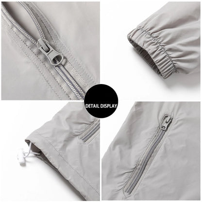 Ice Silk Hiking Jacket Quick-Dry, Sun Protection, Outdoor Camping & Fishing Coat