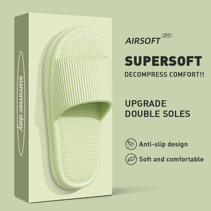 Unisex summer EVA slippers, non-slip, lightweight, comfy