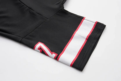 Neck Letter T-Shirt – Soft Milk Silk